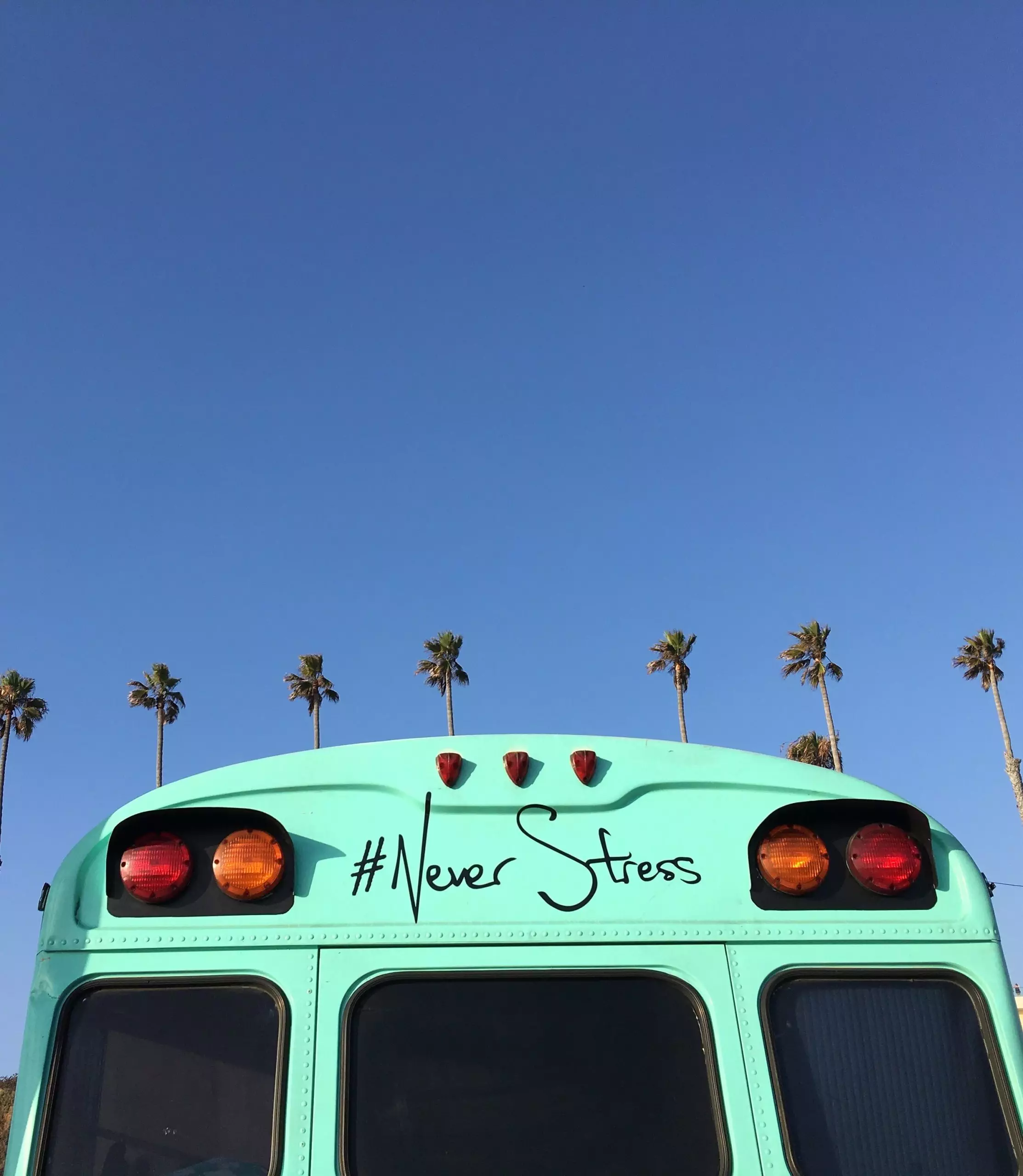 turquoise-bus-with-hashtag-never-stress-on-the-back