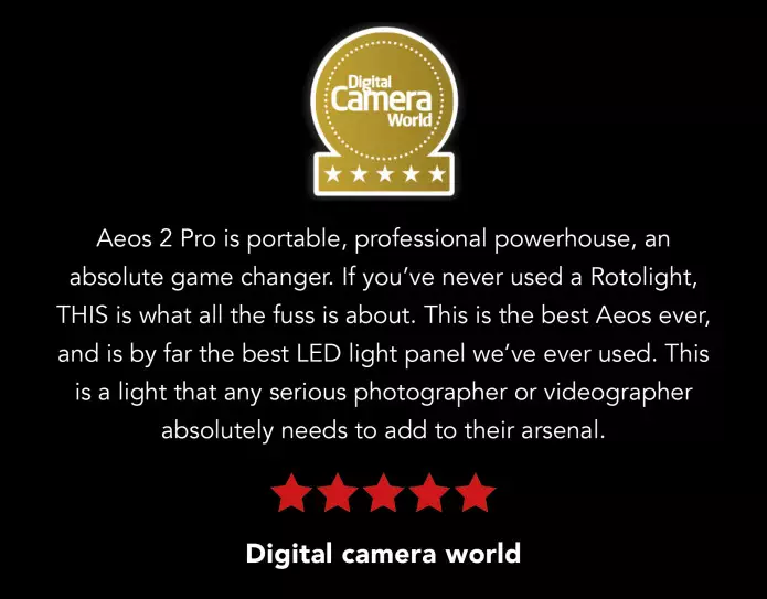 digital camera world review of aeos 2